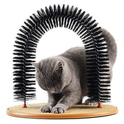 グルーミングブラシ セルフブラシ 猫 ブラシ 抜け毛処理 毛づくろい お手入れ ペット用品 痒み止めブラシ ペットブラシ アーチ型 取り外し可能 簡単 おもちゃ 猫ブラシ ネコ cat