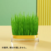 猫草用プランター 水耕栽培 ペット用品 猫 屋内用 室内 栽培 猫草 葉っぱ 毛玉対策 胃腸 ストレス軽減 便秘予防 ねこ草