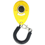クリッカー 犬用 しつけ用品 ペット用品 スプリングゴム付き ナスカン 訓練 トレーニング 無駄吠え対策 道具 コミュニケーション コンパクト 持ち歩き便利 ペットグッズ イヌ用