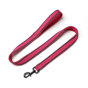 リード 単品 ペット用 犬用 お散歩紐 牽引紐 牽引ロープ リーシュ 3.5cm幅 反射ライン シンプル おしゃれ 平テープ いぬ イヌ ドッグ 夜間 反射材 ペットグッズ 外出 おさんぽ