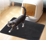 猫用 砂取りマット トイレマット 猫砂キャッチャー 砂落とし 2XS XS ネコ ペット用品 飛び散り防止 滑り止め 防水 大判 長方形 水洗い可 シンプル 便利