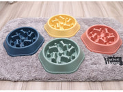 ペット用食器 フードボウル ペットボウル 犬用 猫用 イヌ ネコ 犬 猫 早食い防止 エサ入れ 餌入れ ペットグッズ 食事 ごはん 容器 丸飲み防止 ペット用品 お洒落 かわいい 骨 ホネ
