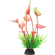 人工水草 水中植物 人工プランツ アクアティックプランツ アクアリウム用品 水槽用アクセサリー レイアウト用品 装飾グリーン 造花 熱帯魚 観賞用 金魚 装飾 飾り グラデーションカラー リーフ 花 クローバー イソギンチャク カラフル かわいい おしゃれ 華やか 緑 ピンク 赤 紫 黄
