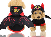 ドッグウェア ペットウェア ペットコスプレ服 コスチューム ペット用品 犬 猫 犬用 猫用 コウモリ バット ハロウィン 仮装 フード付