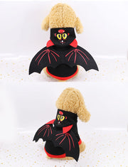 ドッグウェア ペットウェア ペットコスプレ服 コスチューム ペット用品 犬 猫 犬用 猫用 コウモリ バット ハロウィン 仮装 フード付