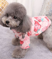 ペットウェア ドッグウェア 犬用 小型犬 長袖 袖あり 裏起毛 かわいい おしゃれ クマ いちご ライオン 犬服 お散歩 お出掛け ペット用品