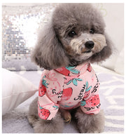 ペットウェア ドッグウェア 犬用 小型犬 長袖 袖あり 裏起毛 かわいい おしゃれ クマ いちご ライオン 犬服 お散歩 お出掛け ペット用品