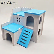 小動物用ハウス ハムスターハウス ハムスターケージ 組み立て式 ハムスター ハリネズミ モルモット 小動物 お家 ハウス ケージ 隠れ家 カラフル おしゃれ かわいい