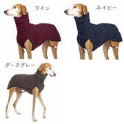 ドッグウェア イタリアングレーハウンド イタグレ ペット用品 カットソー ハイネック ブラック グレー ブラウン シンプル かっこいい