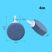 エアーストーン 水槽 魚 フィッシュ ペット用品 ペットグッズ 酸素 空気 石 エアレーション 丸 スクエア アクアリウム 気泡 シンプル