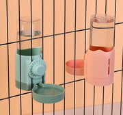 ペット用給水器 自動給水器 ゲージ用 500ml ペット用品 猫 犬 ネコ イヌ 水入れ 取付け ネジ式 給水ボトル付き カラバリ豊富
