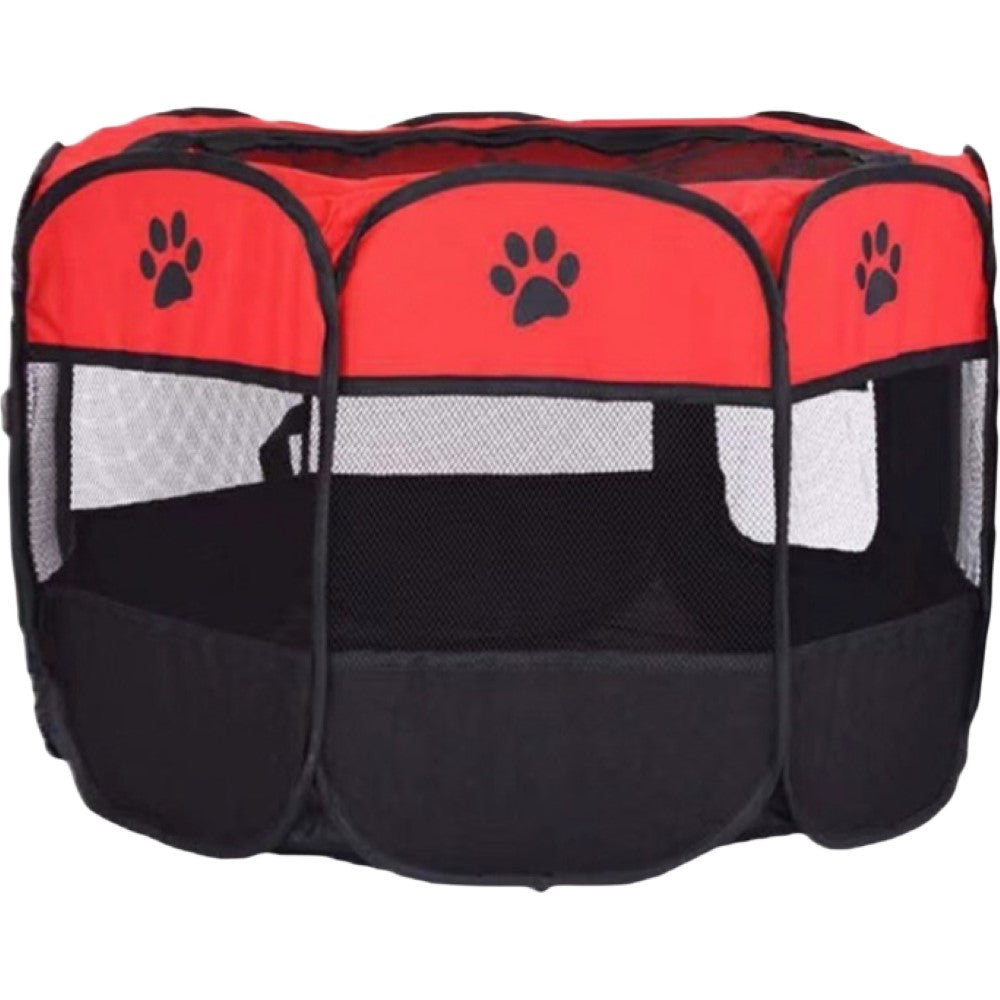 ペット用サークル ペットテント ペットハウス 犬用 猫用 ペット用 91×91×58cm ペットケージ ペットサークル 八角系 折りたたみ式 メッシュ 通気性 仕切り ファスナー 防水 簡単 コンパクト 持ち運び 室内 室外 野外 折り畳み 便利 ペット用品 ドッグ キャット