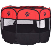 ペット用サークル ペットテント ペットハウス 犬用 猫用 ペット用 91×91×58cm ペットケージ ペットサークル 八角系 折りたたみ式 メッシュ 通気性 仕切り ファスナー 防水 簡単 コンパクト 持ち運び 室内 室外 野外 折り畳み 便利 ペット用品 ドッグ キャット