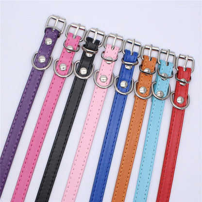 ペット用首輪 フェイクレザー 犬 猫 小型 中型 商品画像3