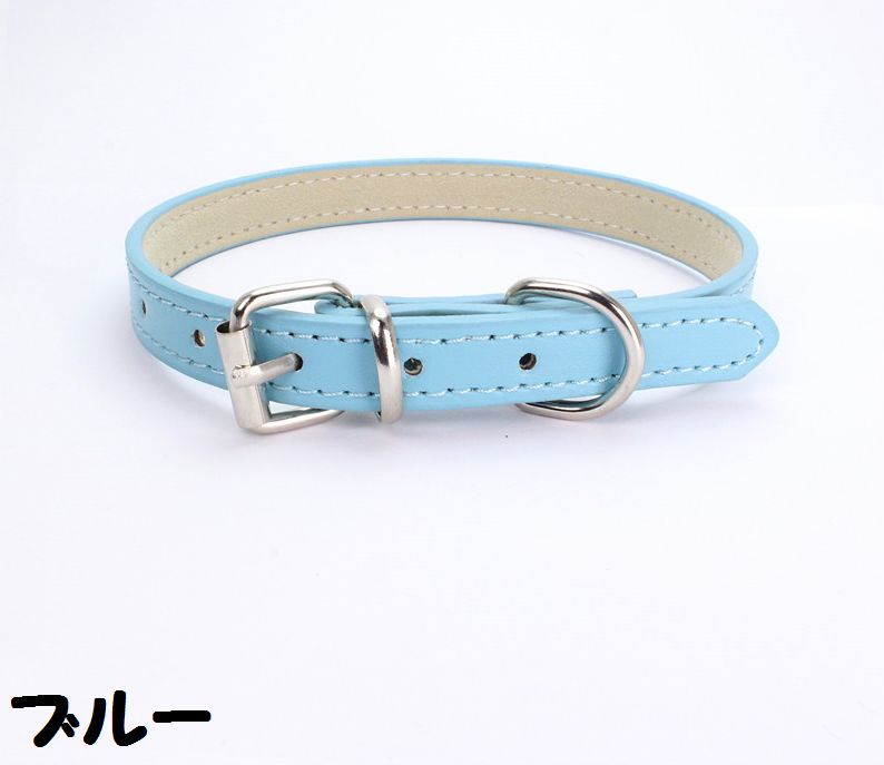 ペット用首輪 フェイクレザー 犬 猫 小型 中型 商品画像5