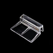 水槽フタホルダー 同サイズ4個セット 4個セット カバーホルダー カバーブラケット 蓋受け フタホルダー 蓋クリップ 上蓋 アクアリウム 水槽用品 熱帯魚 観賞魚 クリア 透明