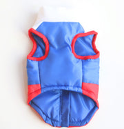 ドッグウェア ペットウェア ベスト 犬用 小型犬 中型犬 犬服 アウター ペット用品 ダウン風 防寒 あたたかい チャック付き Dカン付き おでかけ おしゃれ