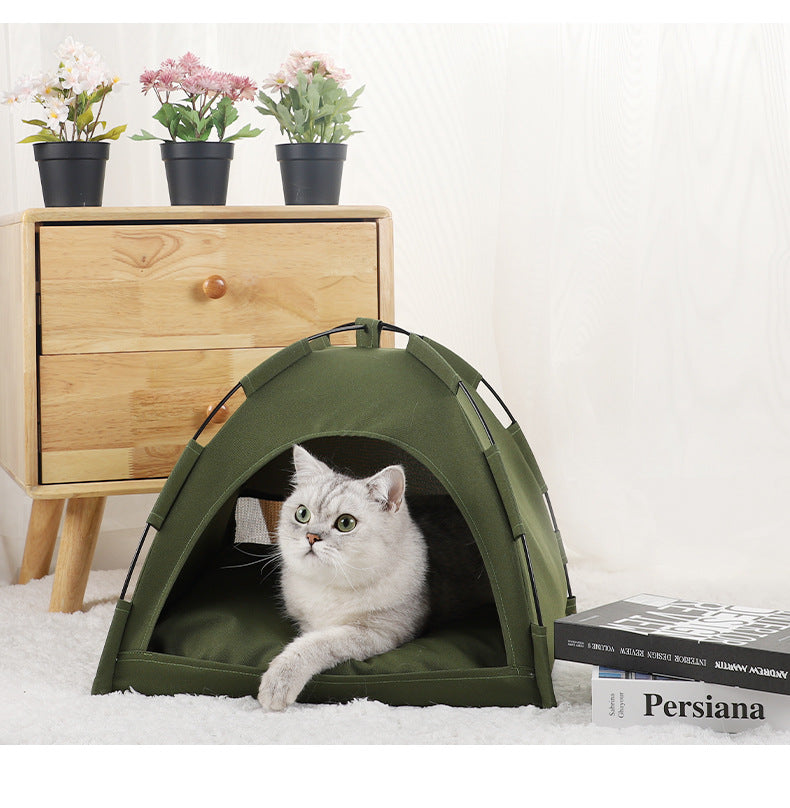 ペットハウス ペットテント ペットベッド 屋内用 室内用 S 商品画像2