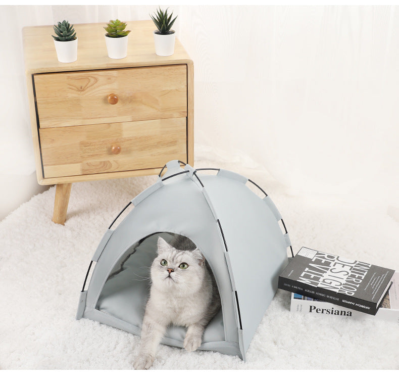 ペットハウス ペットテント ペットベッド 屋内用 室内用 S 商品画像3