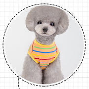 ペットウェア タンクトップ 犬 猫 ドッグ キャット 犬服 小型犬 中型犬 ペット用品 ペットグッズ 袖なし ノースリーブ プルオーバー ボーダー しましま プリント入り ヤシの木 サーフボード ロゴ入り 薄手 かわいい おしゃれ カジュアル シンプル ヘビロテ お出かけ 部屋着 抜け毛対策 青 橙