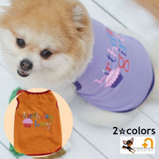 ペット用 犬 ドッグウェア 犬用 洋服 袖なし プルオーバー ノースリーブ 英字 英語 誕生日 バースデイ birthday 男の子 女の子 boy gril タンクトップ 犬用ウェア