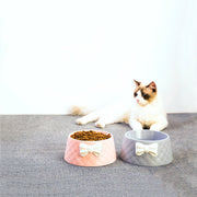 ペット用食器 フードボウル ウォーターボウル 餌皿 リボン 猫 犬 ネコ イヌ ねこ いぬ ペット用品 餌入れ 水入れ かわいい