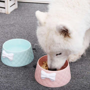 ペット用食器 フードボウル ウォーターボウル 餌皿 リボン 猫 犬 ネコ イヌ ねこ いぬ ペット用品 餌入れ 水入れ かわいい
