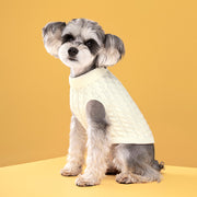 ペットウェア ニット セーター ベスト 犬服 猫服 ドッグウェア キャットウェア プルオーバー 袖なし 暖かい あったか ぬくぬく カジュアル おしゃれ かわいい お散歩 お出かけ 普段使い ペット服 犬の服 猫の服