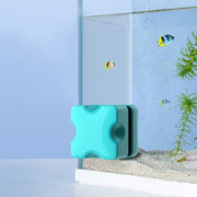 水槽ガラスクリーナー 水槽掃除用品 アクアリウム用品 マグネット式 磁石 コケ取り メンテナンス 手入れ シンプル かわいい