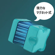 水槽ガラスクリーナー 水槽掃除用品 アクアリウム用品 マグネット式 磁石 コケ取り メンテナンス 手入れ シンプル かわいい