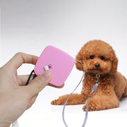 犬用伸縮リード 2m ペット用品 四角 丸 ホワイト ピンク ブルー ストラップ付き 取り付け簡単