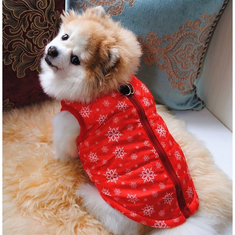 ドッグウェア ダウン風ベスト 犬 犬の服 犬用洋服 ペット 商品画像2