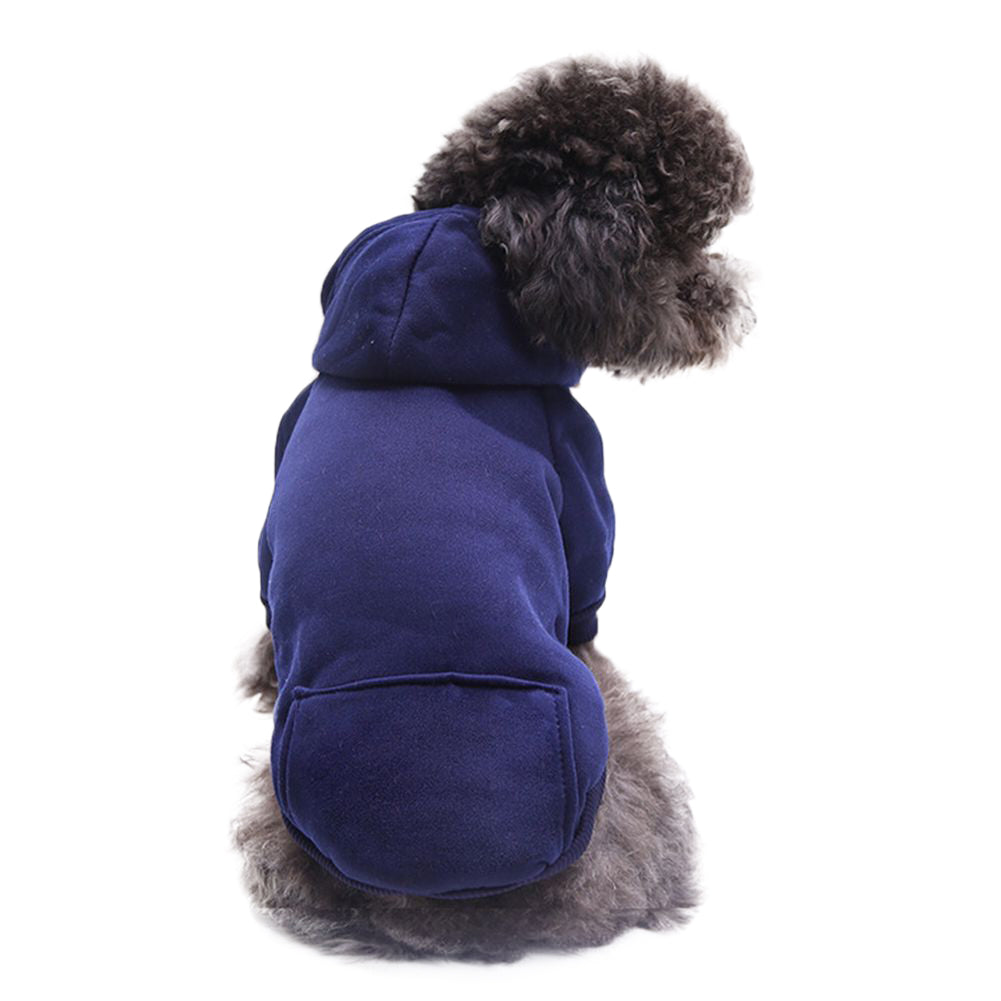 ドッグウェア パーカー フーディー 犬服 猫服 ペット用品 ネイビー バリエーション画像