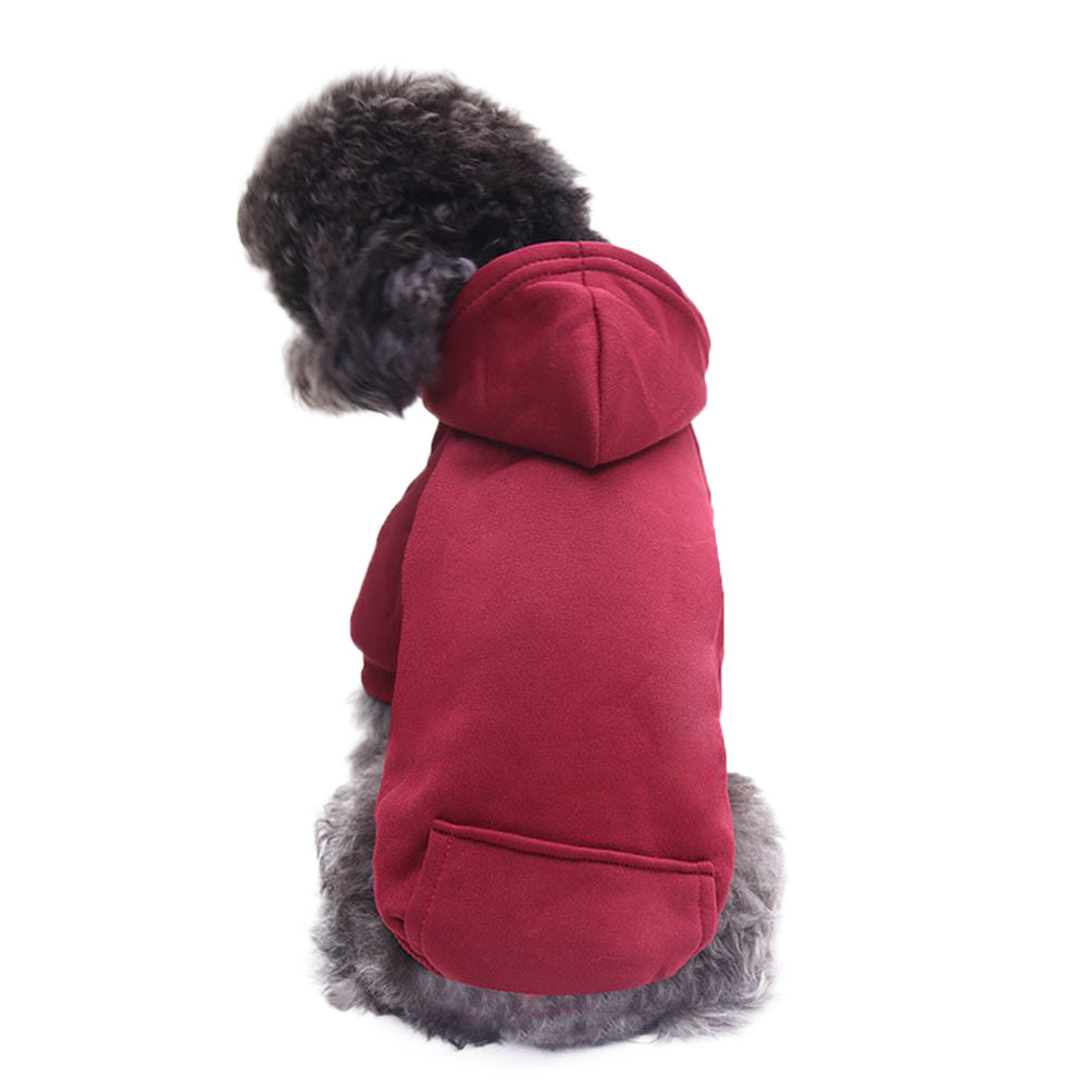 ドッグウェア パーカー フーディー 犬服 猫服 ペット用品 ワイン バリエーション画像