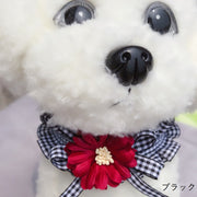 ペット用アクセサリー チョーカー 犬用 猫用 小型犬 中型兼 首飾り ペット用品 フラワー サクランボ リボン 花 チェック 格子柄 おしゃれ かわいい キュート お出かけ おめかし ドッグ キャット カラバリ豊富 赤 ピンク 黒 青 緑 ワイン