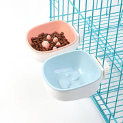ペット用食器 フードボウル ウォーターボウル 猫用 犬用 ペット用品 サークルに装着 ケージに装着 取り付け簡単 早食い防止 餌入れ 水入れ お手入れ簡単 可愛い ワンちゃん ネコちゃん イヌ ネコ キャット ドッグ 青 グレー ピンク