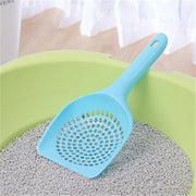 トイレスコップ 猫砂スコップ 猫 ネコ 小動物 ペット用品 ペットグッズ ピンク ブルー グリーン シンプル カジュアル ポップ かわいい キュート