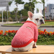 ペットウェア ドッグウェア 犬服 猫服  キャット いぬ ねこ トレーナー 袖あり プルオーバー カジュアル スポーティー おしゃれ かわいい プルオーバー リブ お散歩 防寒 寒さ対策 暖かい ポカポカ