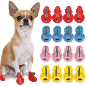 犬用サンダル 靴 ドッグシューズ ペットシューズ 小型犬 メッシュ 面ファスナー 通気性 反射テープ付き おしゃれ かわいい 肉球保護 くつ クツ お散歩 お出かけ 夜間 お散歩 安全対策 イヌ いぬ