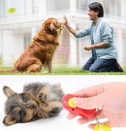 ペット用クリッカー 犬笛 犬 ペット トレーニング 訓練 スプリングゴム リストストラップ付き シンプル しつけ用品 犬用品 ペット用品 カラバリ豊富