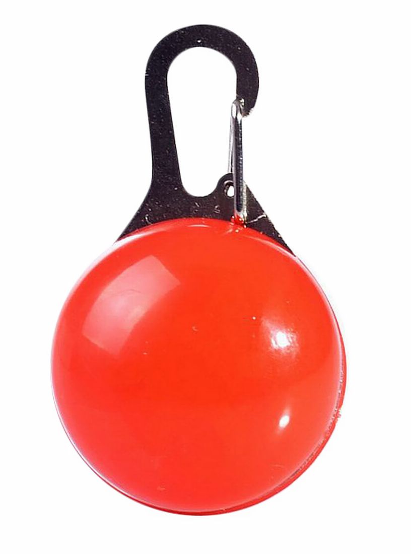 ペット用アクセサリー 首輪アクセサリー LEDライト 光る 犬 ドッグ レッド バリエーション画像