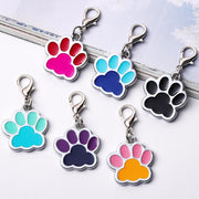 首輪用チャーム ペット用品 アクセサリー 肉球 首輪アクセサリー 犬用 猫用 おしゃれ かわいい ワンポイント チャームタグ ペットペンダント ペンダントトップ 迷子札 ネームタグ ドッグ イヌ いぬ ネコ ねこ キャット