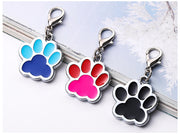 首輪用チャーム ペット用品 アクセサリー 肉球 首輪アクセサリー 犬用 猫用 おしゃれ かわいい ワンポイント チャームタグ ペットペンダント ペンダントトップ 迷子札 ネームタグ ドッグ イヌ いぬ ネコ ねこ キャット