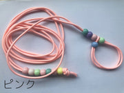 爬虫類用リード ハーネス トカゲ 蜥蜴 蓄光 光る ロープ ボール 調節可能 軽量 お散歩 部屋んぽ へやんぽ お出かけ ストレス解消 ペットグッズ かわいい