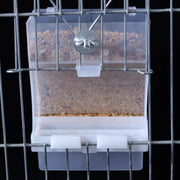 鳥用フードフィーダー バードフィーダー 自動給餌器 250g 旅行 お留守番 餌入れ 餌台 エサ入れ 小鳥 野鳥 オウム インコ ペット用品 食器 大容量
