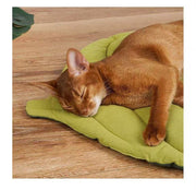 ペット用マット ペット用ベッド ペットグッズ ペット用品 犬用 猫用 イヌ ネコ 小動物用 リーフ 葉っぱ 春 夏 秋 冬 ふわふわ ふんわり お昼寝マット リバーシブル 両面 おしゃれ かわいい ナチュラル