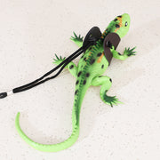 ハーネス リード セット 爬虫類 小動物用 胴輪 3サイズ リーシュ 牽引紐 トカゲ ハムスター 部屋んぽ お出掛け 通院 ペット用品 ペットグッズ