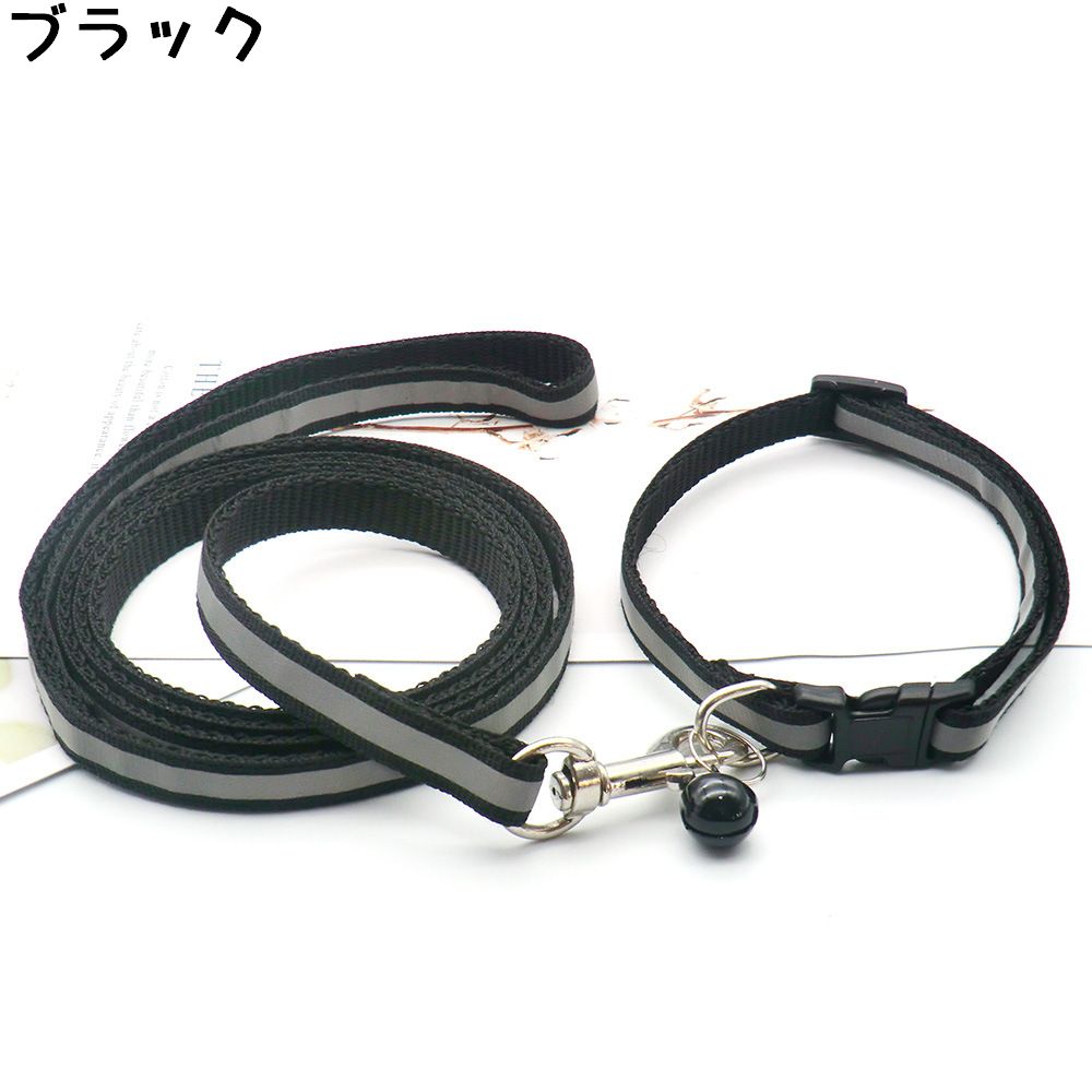 リード 牽引ロープ 首輪 2点セット ペット用品 お散歩グッズ 商品画像3