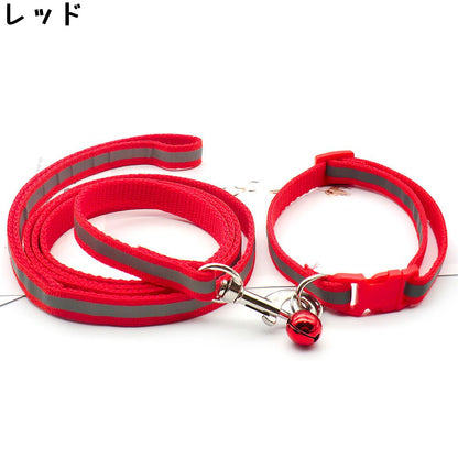 リード 牽引ロープ 首輪 2点セット ペット用品 お散歩グッズ 商品画像4