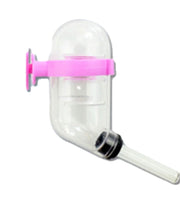 小動物用給水器 ウォーターボトル 60ml 水やり 水飲みボトル ペット用品 ケージ取り付け ハムスター モルモット ペットグッズ 簡単設置 シンプル コンパクト